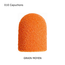 Charger l'image dans la galerie, Capuchons abrasifs pour podologie LUKAS SK PODO - 13 mm