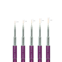 Charger l'image dans la galerie, Pinceau Nail Art Dark Purple -